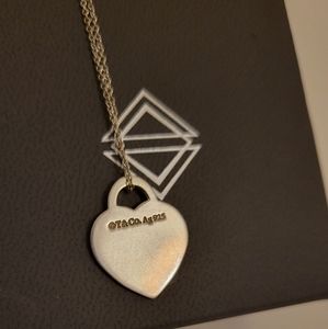 Return to Tiffany -Heart tag